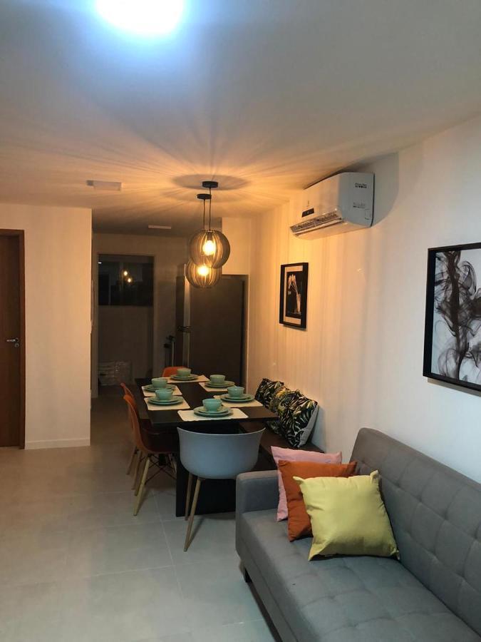 Apto Guarajuba Praia Condominio Porto Smeralda-100 Metros Da Praia ภายนอก รูปภาพ